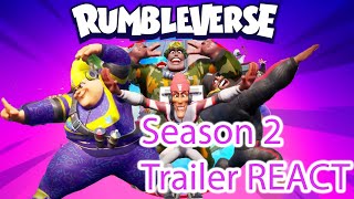 Rumbleverse Season 2 Trailer REACT!!!