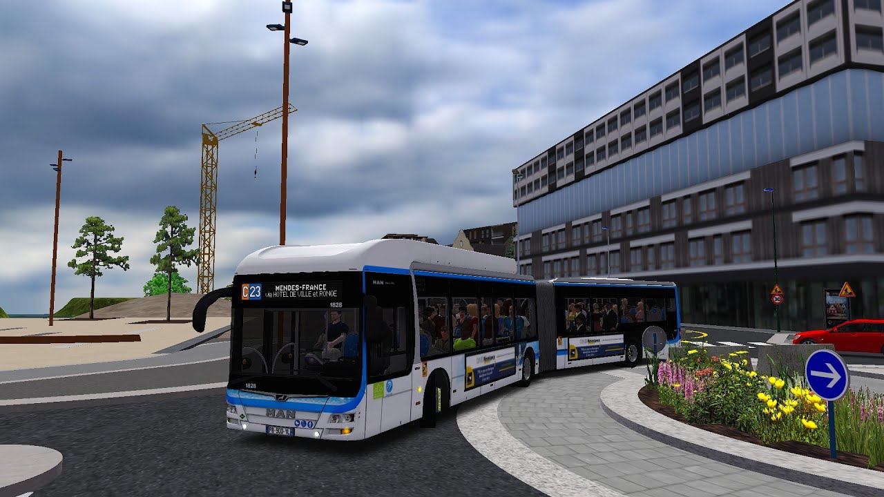 OMSI 2 | MAN Lion's City G GNV | Saint - Servan | Ligne 2 (Service Partiel)