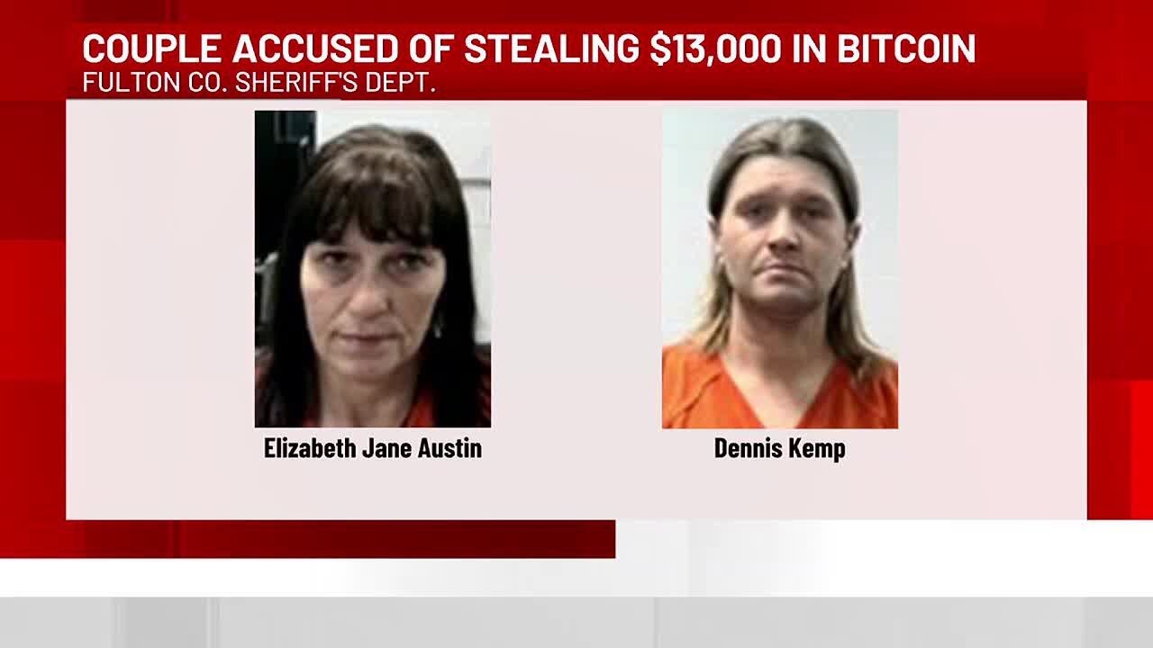 Couple accused of stealing $13,000 worth of Bitcoin - YouTube