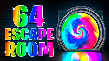 64 ESCAPE ROOM (All Levels Tutorial) FORTNITE