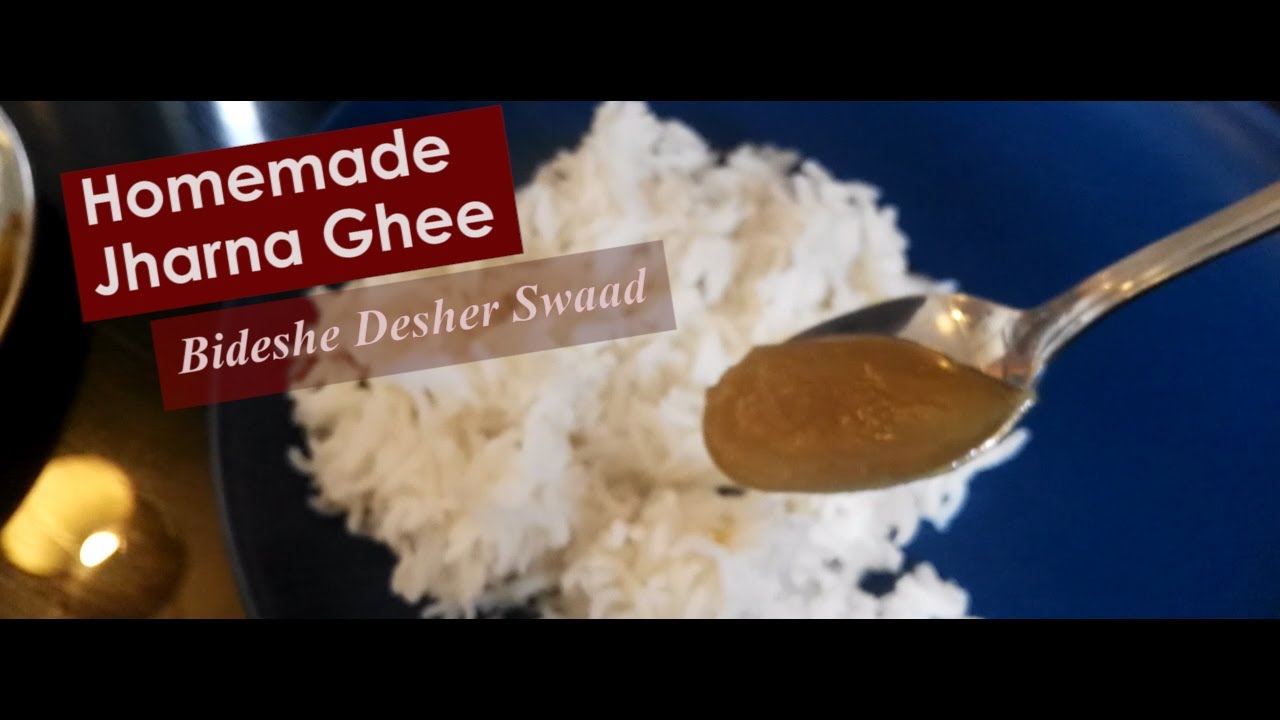 How to make Jharna Ghee at Home using One Ingredient Easy Recipe