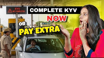 ⚠️ New Fastag Rule 2025 – Fastag Blocked Even with Balance? 🔥 Mandatory KYV Verification Guide!