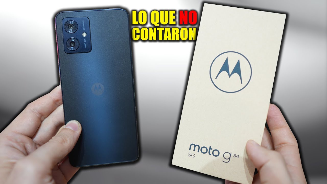 Motorola Moto G54  Te cuento LA VERDAD sobre este MÓVIL muy BARATO 