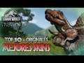 TOP 10 - Mejores SKINS (Originales) - Jurassic World Evolution.