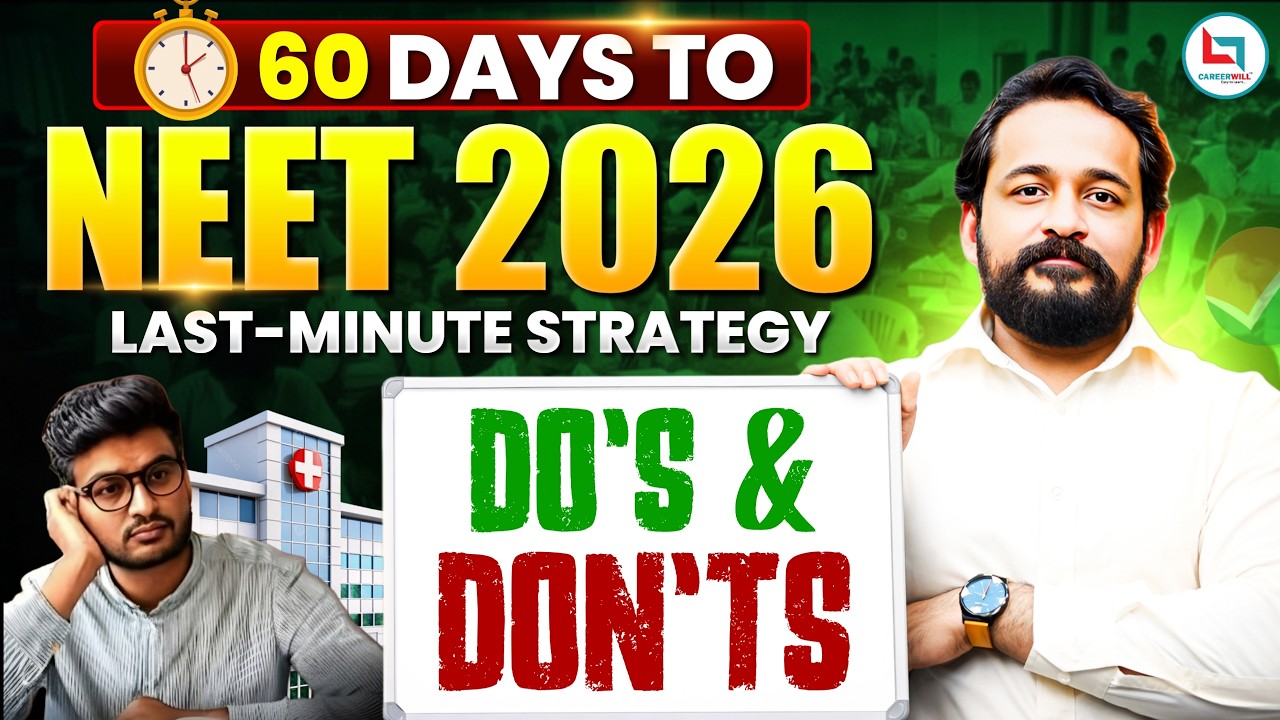 NEET Strategy 2026 | NEET 60 Days Strategy | DO'S & DON'TS | DN Sir #neet