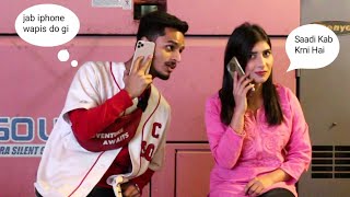 Call Clash Prank On Girl |Pranks in Pakistan @BobbyButt