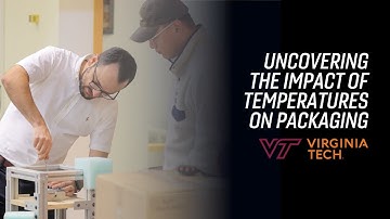 Packages undergo temperature and compression testing