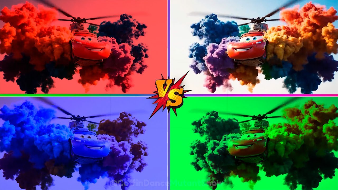 ⚡Lightning McQueen 🔥 Eater Coffin Dance Song Cover #58 