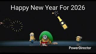 Minions Post Credit Crossover Happy New Year For 2026