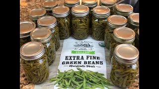 Pressure Canning Frozen Green Beans