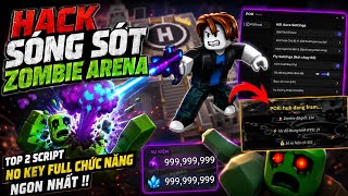 Cách Hack Survive Zombie Arena Script Kill Aura, Bay, Bất Tử, Farm Vô Hạn Đá Tím No Key Cực Bá !!