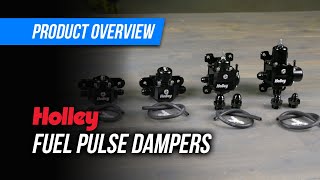 Put A Stop To Fuel Pressure Pulsing In Your Fuel System With One Of Holley's Fuel Pulse Dampers