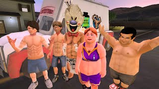 Ice Scream 2 Bodybuilder Funny animation Mod