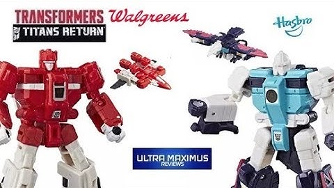 Wingspan & Cloudraker Transformers Titans Return Walgreens Exclusive