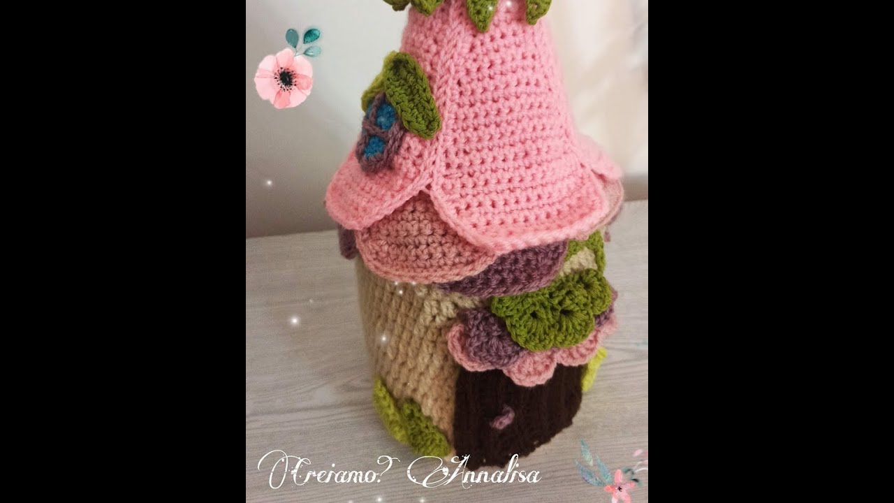 Casa delle fate casetta hause amigurumi crochet uncinetto fairy house