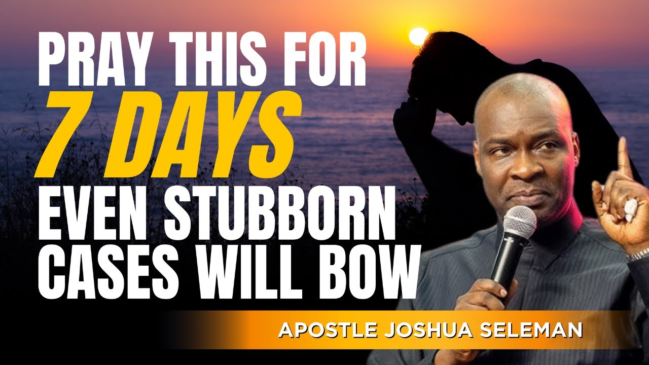 Молитесь об этом 7 дней — даже самые упрямые случаи сдадутся | Мощная полуночная молитва | Джошуа...