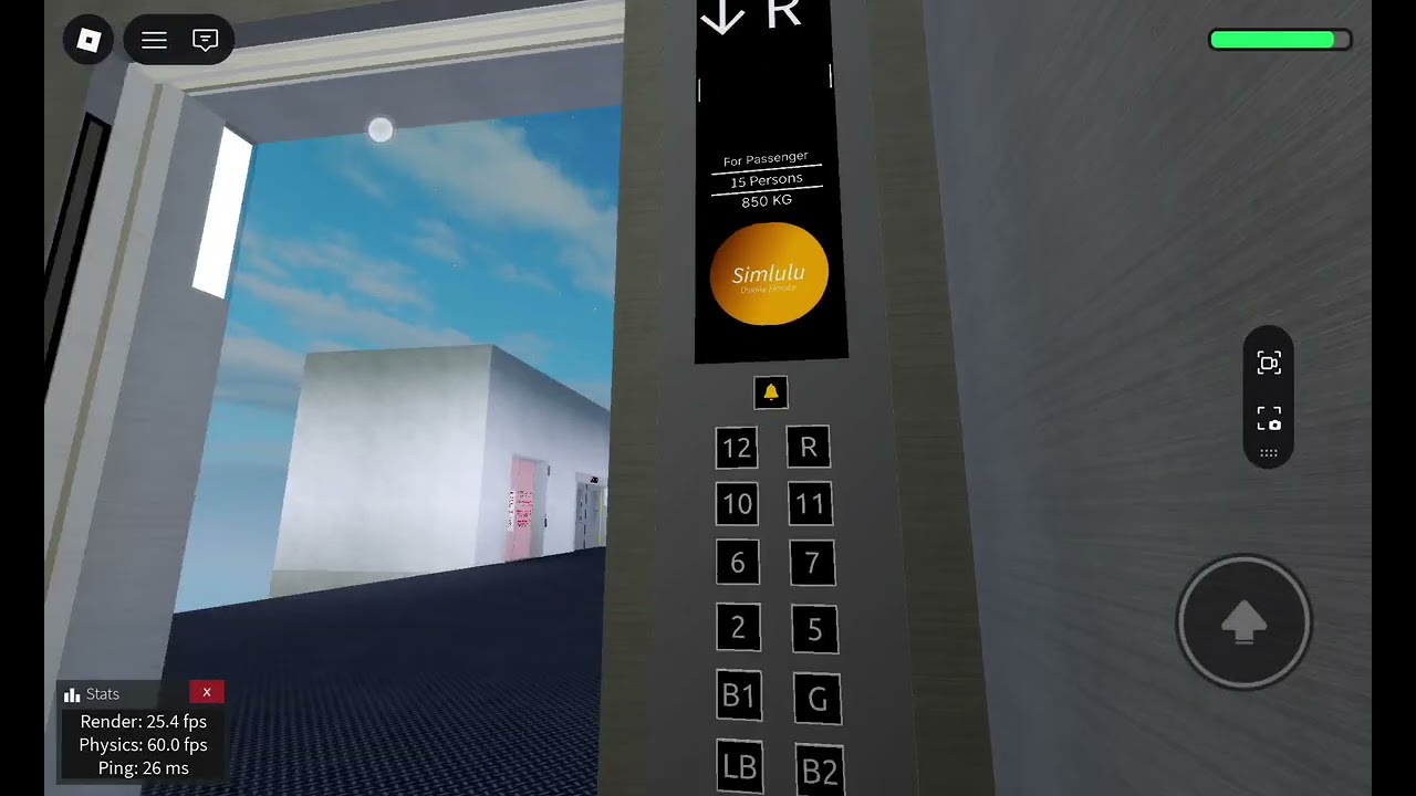 Simlulu elevator at project imte 2 