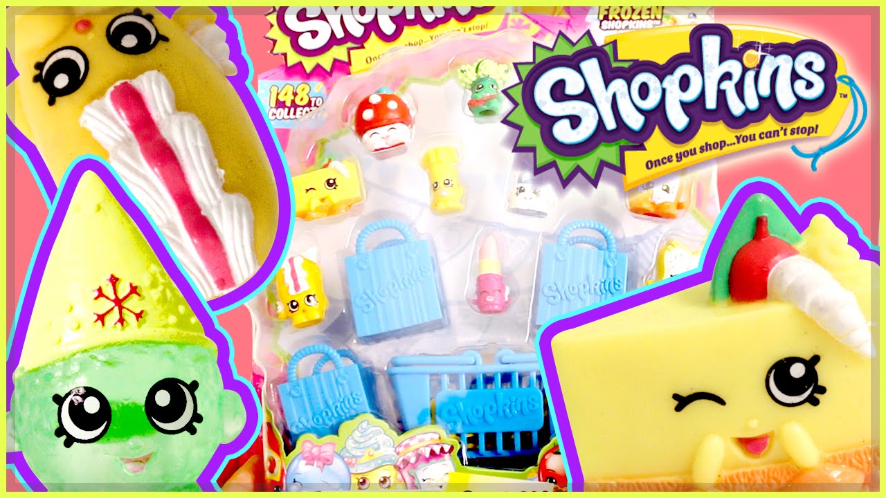 Shopkins 12pack Cute! Kawaii Collectible Toy 2 Hidden Blind Bags