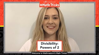 Information #MathTricks | Divisibility Rules for Powers of 2 (Part 5) News