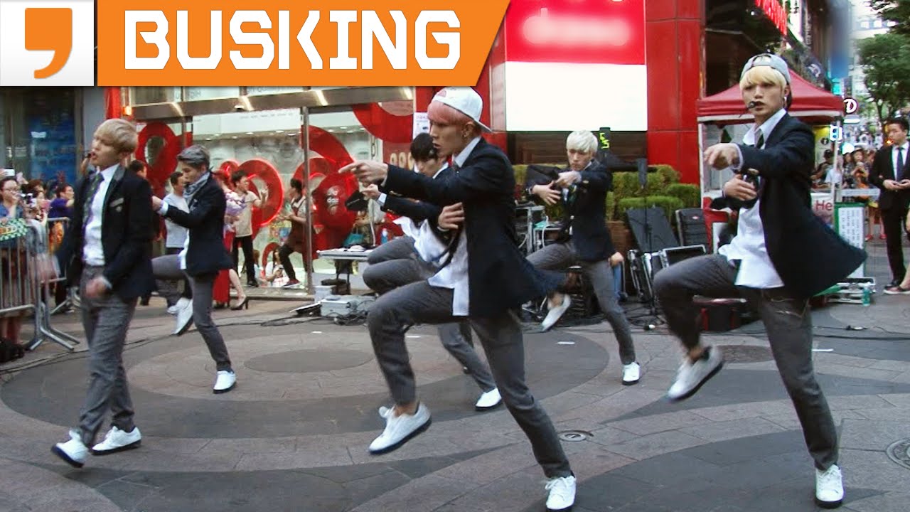 그룹 스피드 명동서 ‘왓 유(What U)’ 게릴라 공연