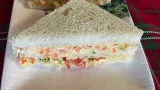 Crunchy Chicken Mayo Sandwich Recipe | Irresistible Delight | Flavours By Sue