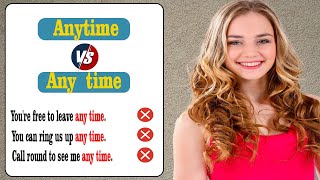 Celebrity Confusing English Words | Fix Common Vocabulary Mistakes | Anytime vs  Any Time Net Worth