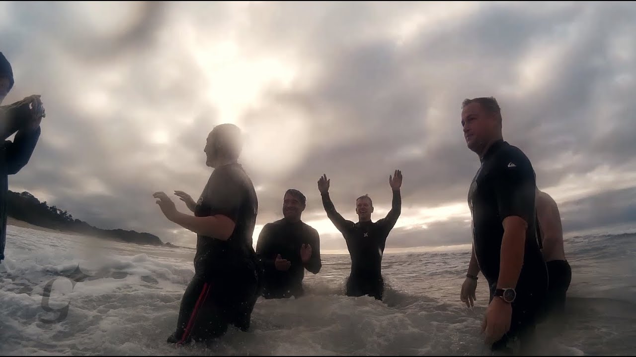 Baptisms at the Alpha Weekend Away - September 2015 - YouTube