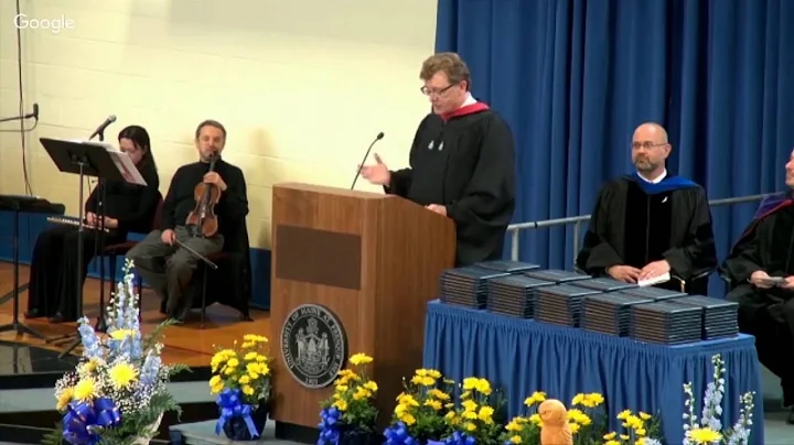 Nicholas Donohue Commencement Speech - UMPI Gradua...