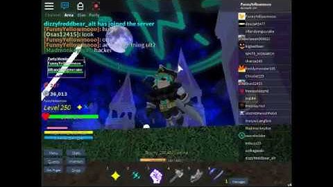 Roblox Arcane adventure Aether lightning ult!!