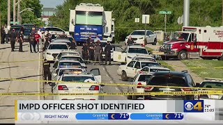 IMPD officer shot identified