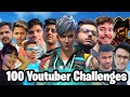 I got 100 youtubers challenge 1