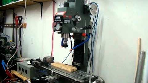 CNC Mill first run with G-code