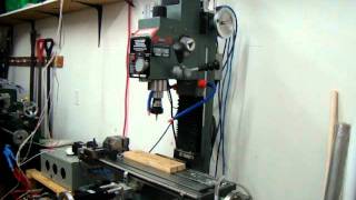 CNC Mill first run with G-code