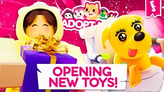 🎁OPENING 100 GIFTS!🎩50+ NEW ITEMS TO COLLECT🚽 RARE 2018 ITEMS GIVEAWAY!! In Adopt Me | Roblox