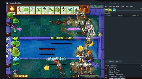 Cheat Engine Tutorial - Plants vs Zombies Rapid Fire