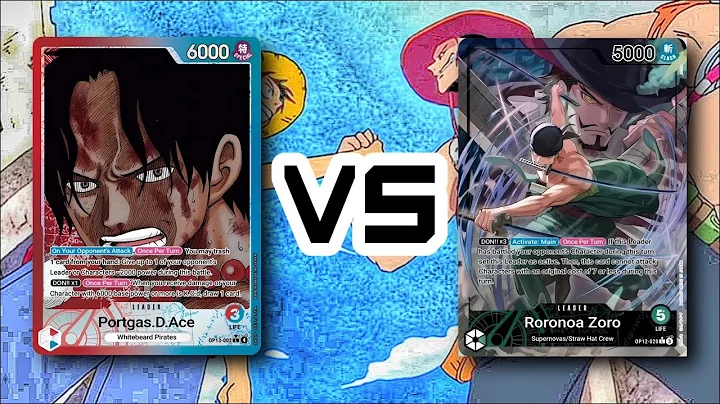 (OP13) Red/Blue Ace vs Green Zoro