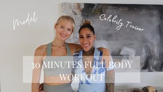 30 MIN FULL BODY WORKOUT / No Equipment Model Workout / Vita Sidorkina