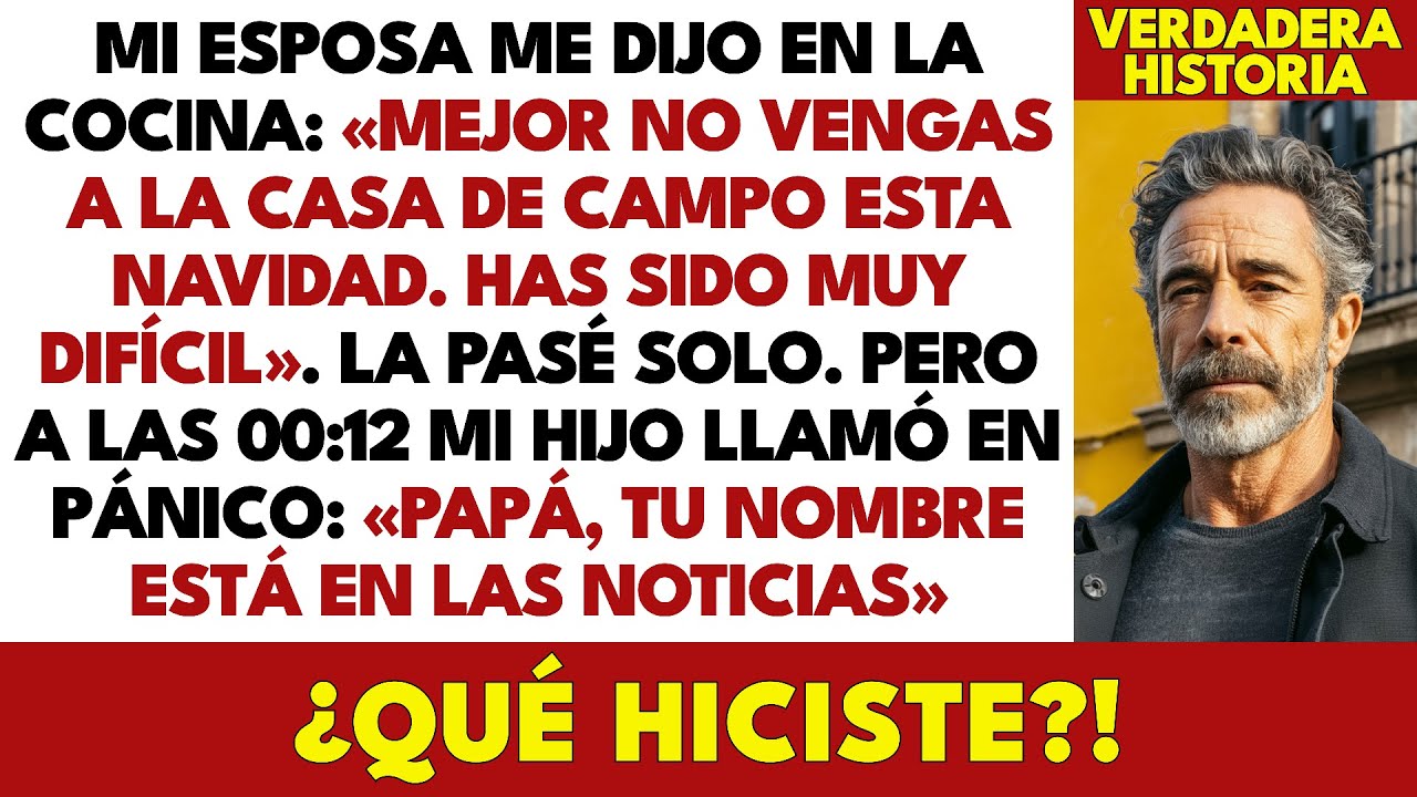 Mi esposa dijo que yo era “imposible” en Navidad — a las 