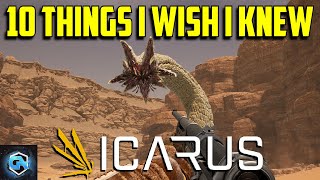 10 Icarus Tips I Wish I Knew Before I Started Playing! Icarus Survival Guide!