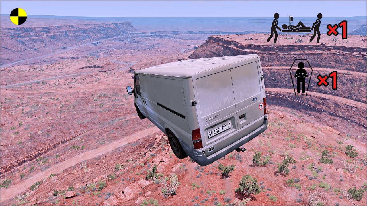 Realistic High-Speed Car Crashes in BeamNG.drive #92 | Ultra Detailed Crash Compilation