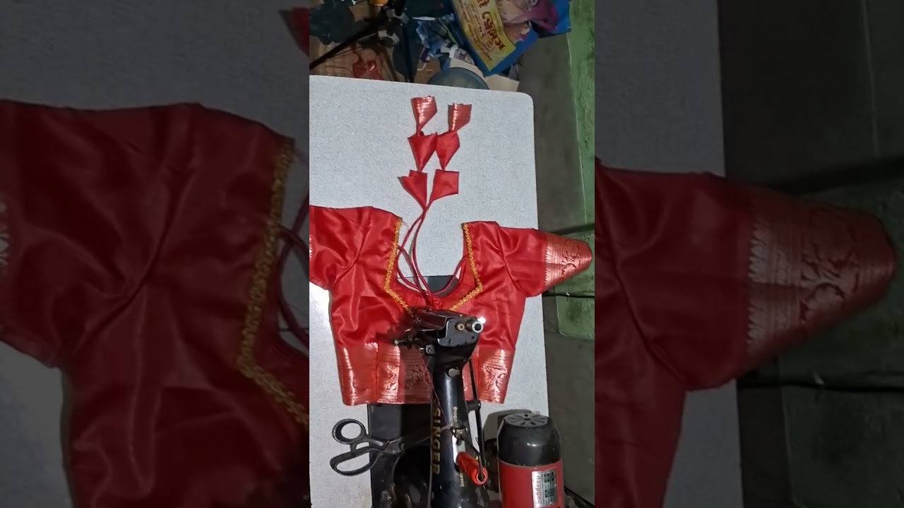 ব্লাউজ কিভাবে ফিটিংস করবে সেটাই  দেখালাম  