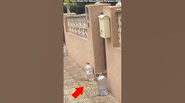 Why People Keep Water Bottles Outside Their House?| #shorts