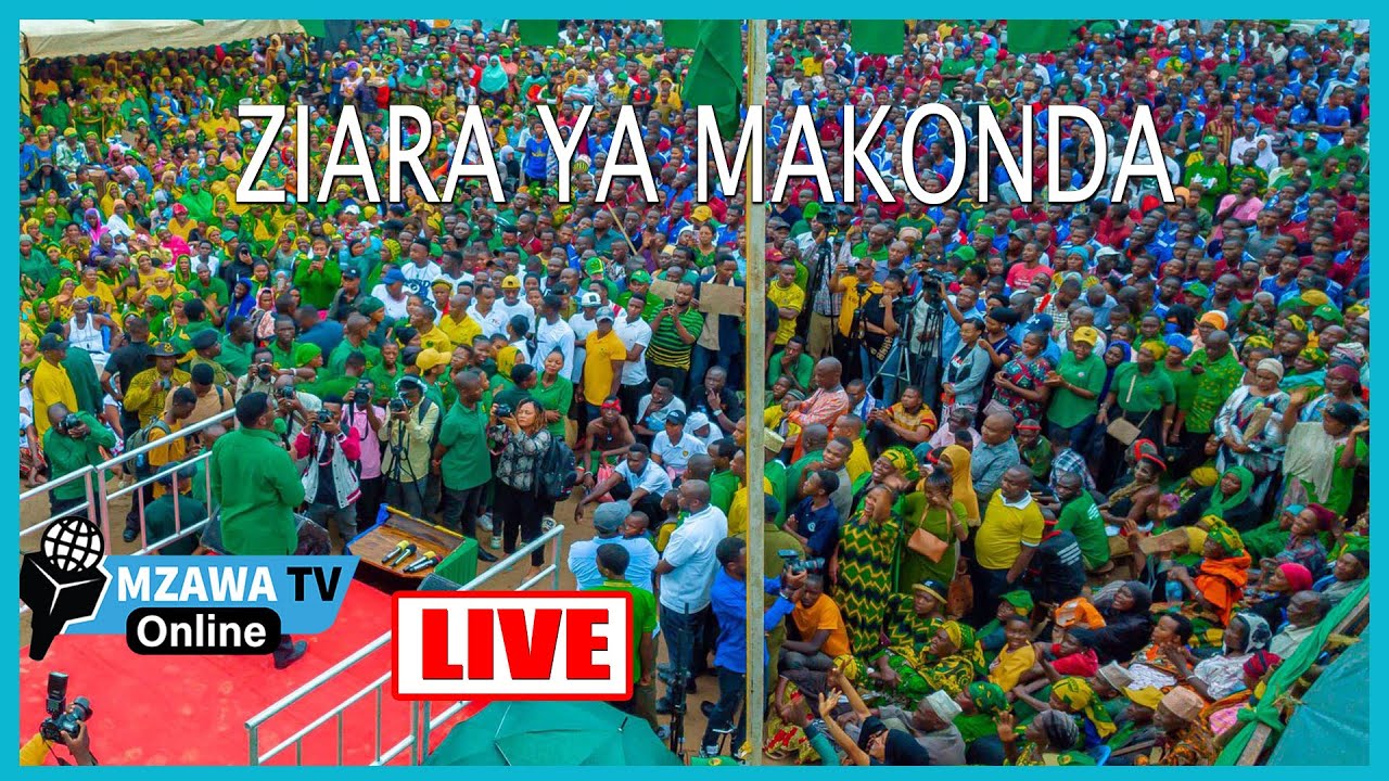 🔴LIVE: MAKONDA APOKELEWA KWA KISHINDO NA WANANCHI WA  MKOA WA  SHINYANGA