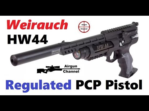 Weirauch HW44 Air Pistol (Best Air Gun 2018) Regulated PCP Pistol