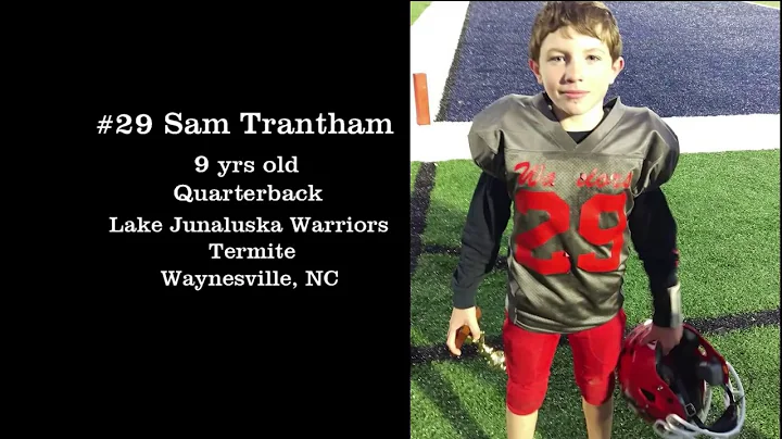 Sam Trantham Football Highlights