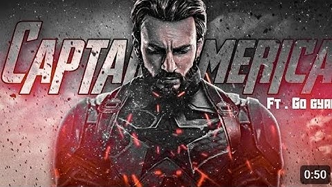 Go Gyal Ft. Captain America Edit 4K Edit Video | Go Gyal X Captain America Edit status | DARK EDITS