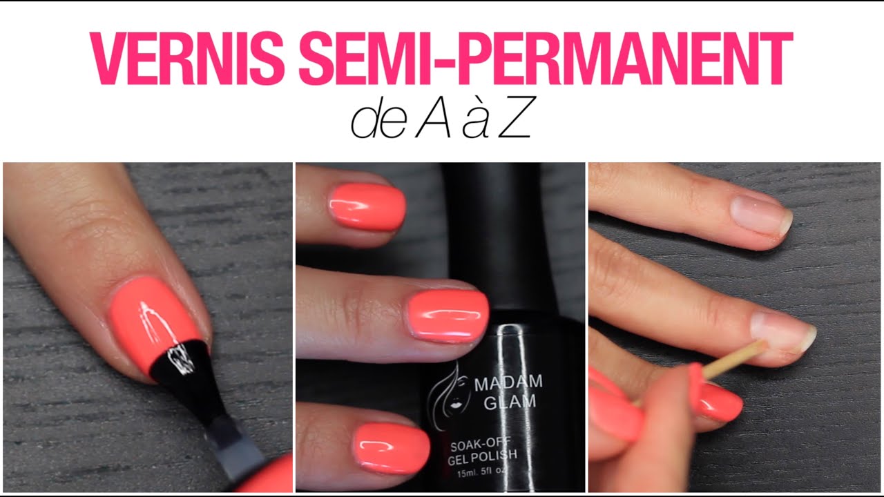 Pose VERNIS SEMI-PERMANENT