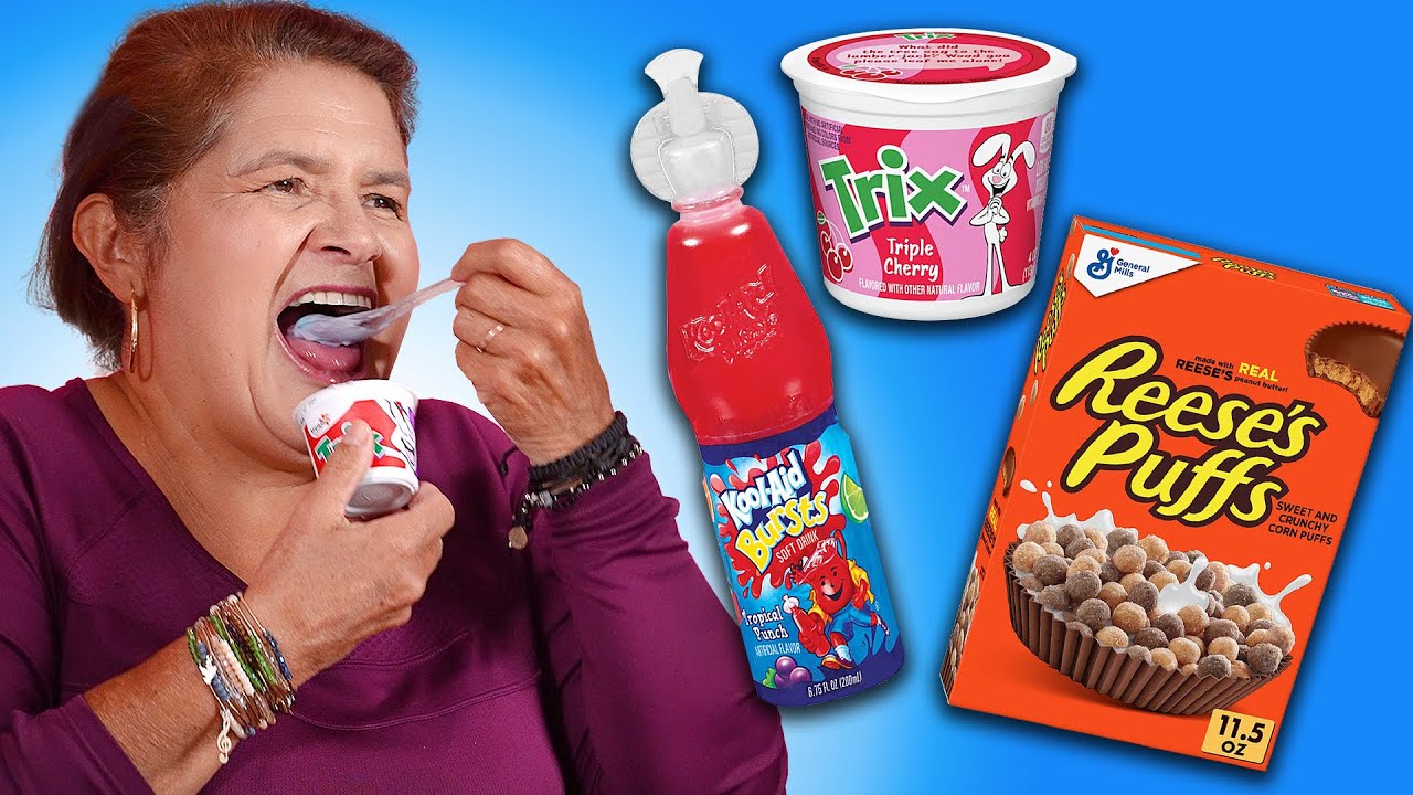 Mexican Moms Try Our Childhood Snacks! YouTube
