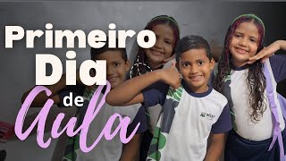 Primeiro Dia De Aula Rhailla E Rhaví