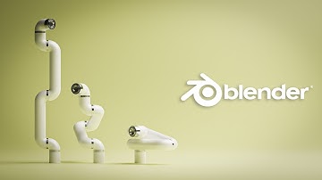 Create This Robotic Arm Model Easily in Blender
